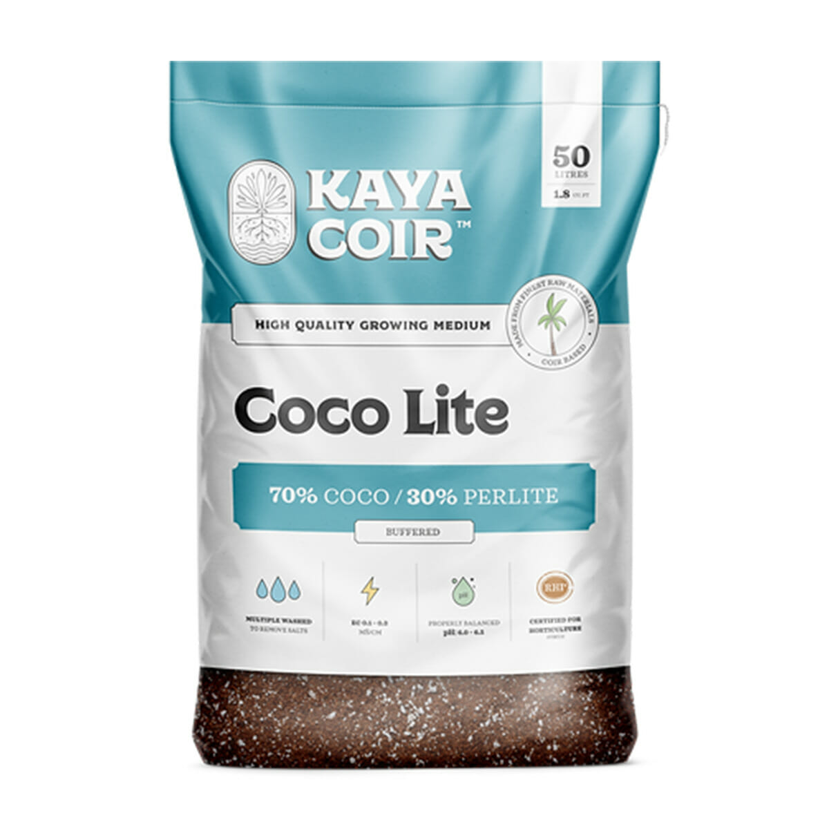 Kaya Coir Coco Lite 70/30 (Blue Bag) / 50L (95/PLASTICPALLET)