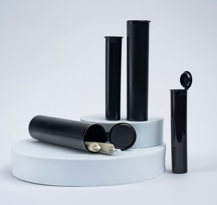  95mm Pop Top Tubes - Black