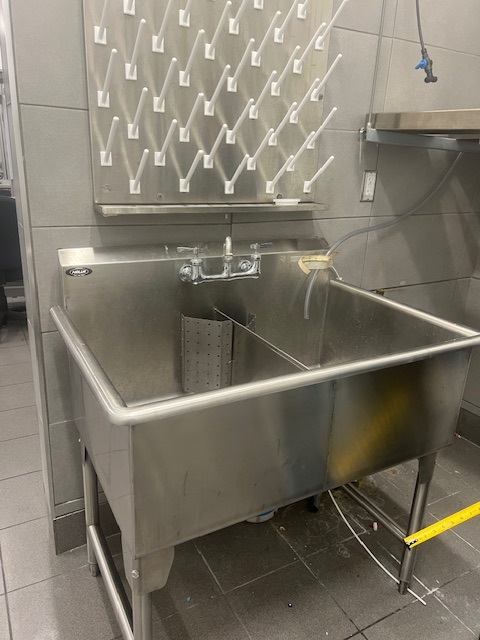Utility Sink, Stainless Steel,