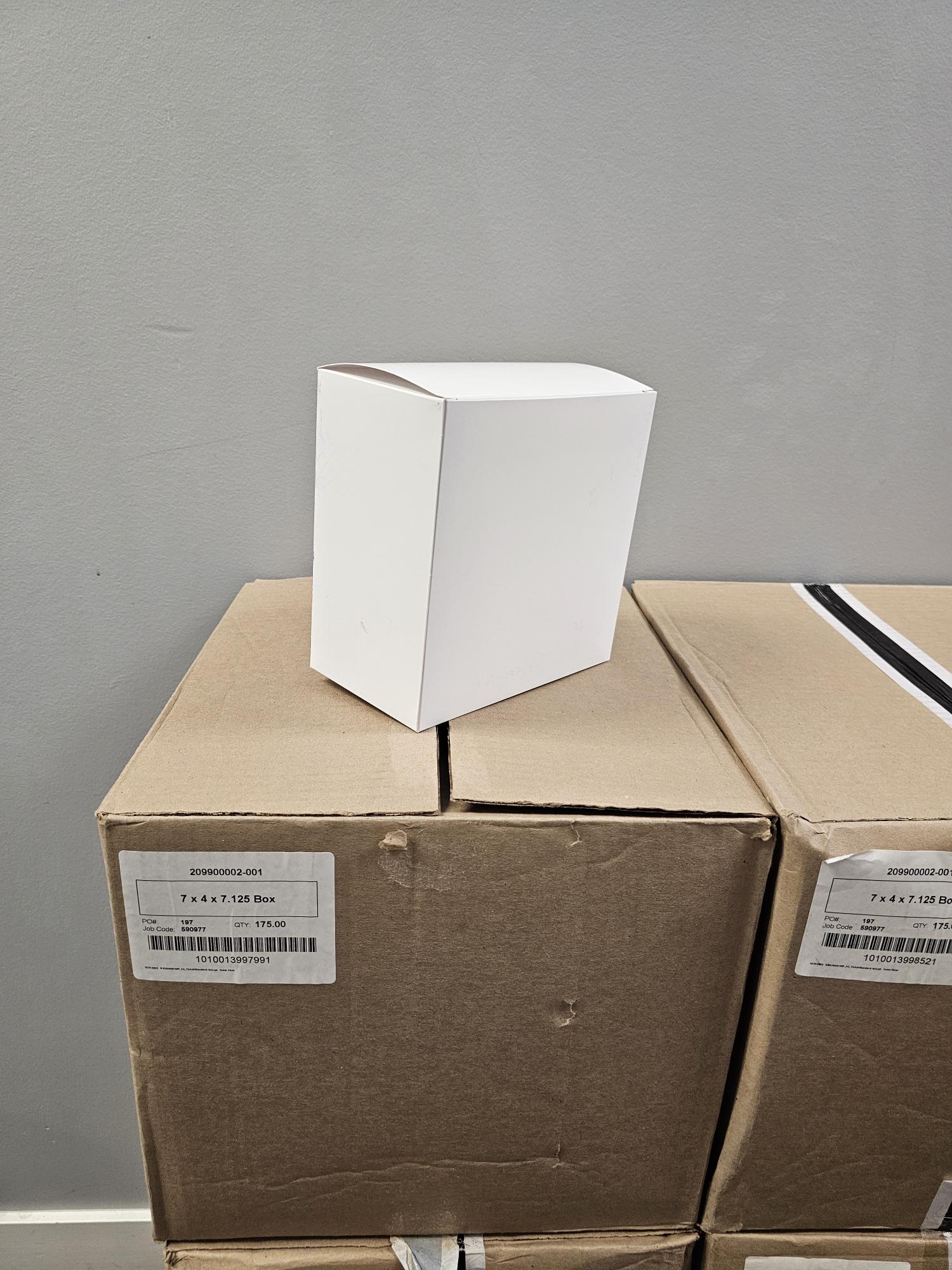 White Master Cases (7x4x7.125")
