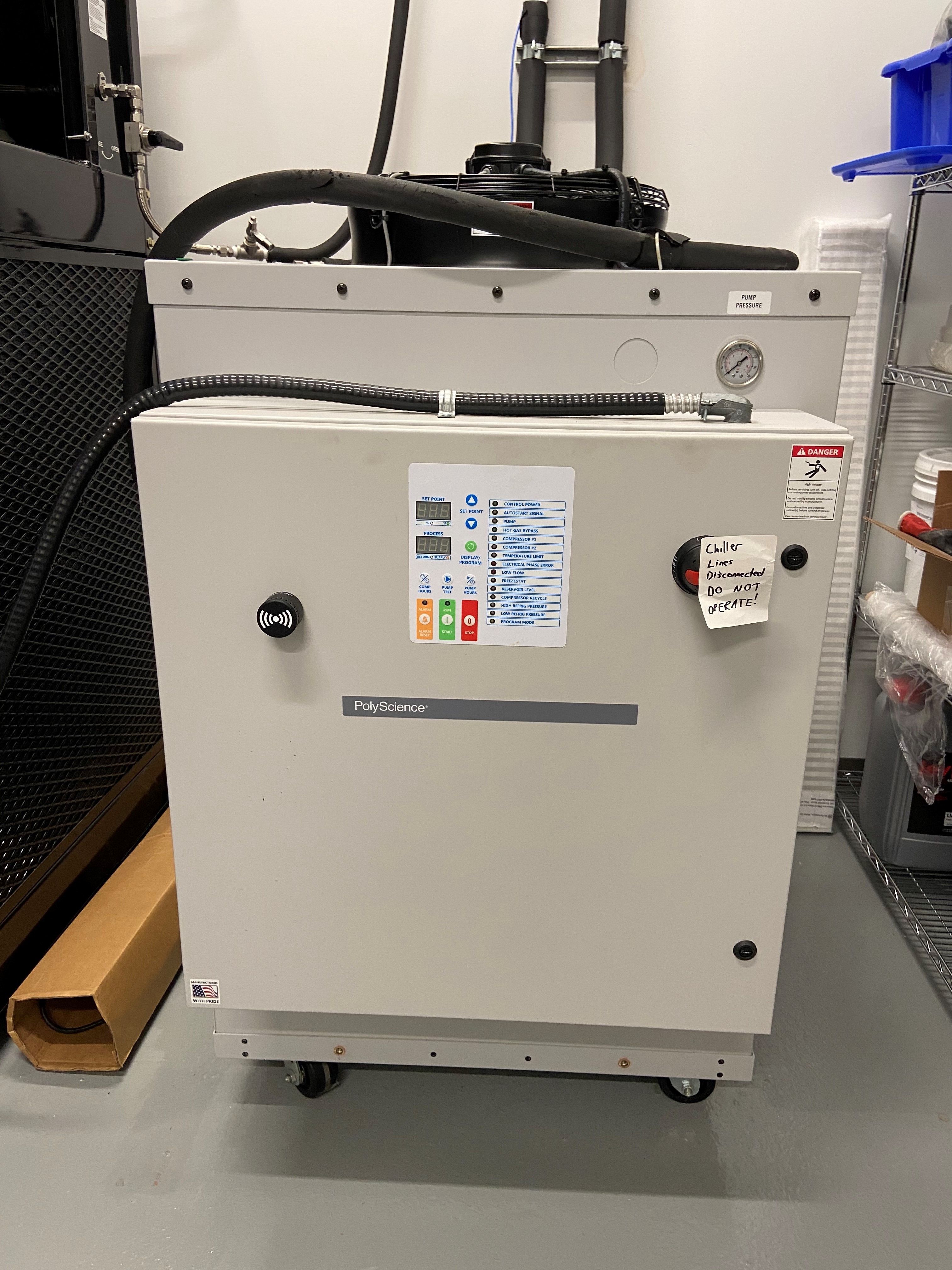 EXTRAKTLAB Series 140 Supercritical CO2 Extractor with Recycler, CO2 Extractor Chiller, CO2 Cage & CO2 Transfer Pump