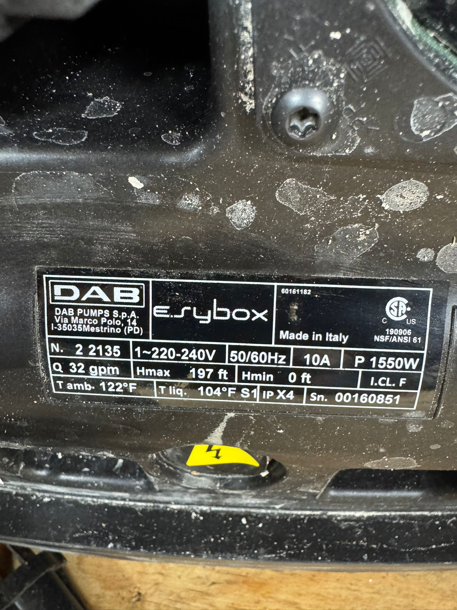 DAB E.sybox electric booster pump system