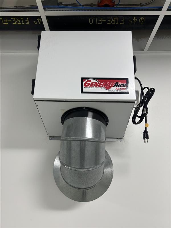 GenralAire AC500 (HEPA air cleaning)