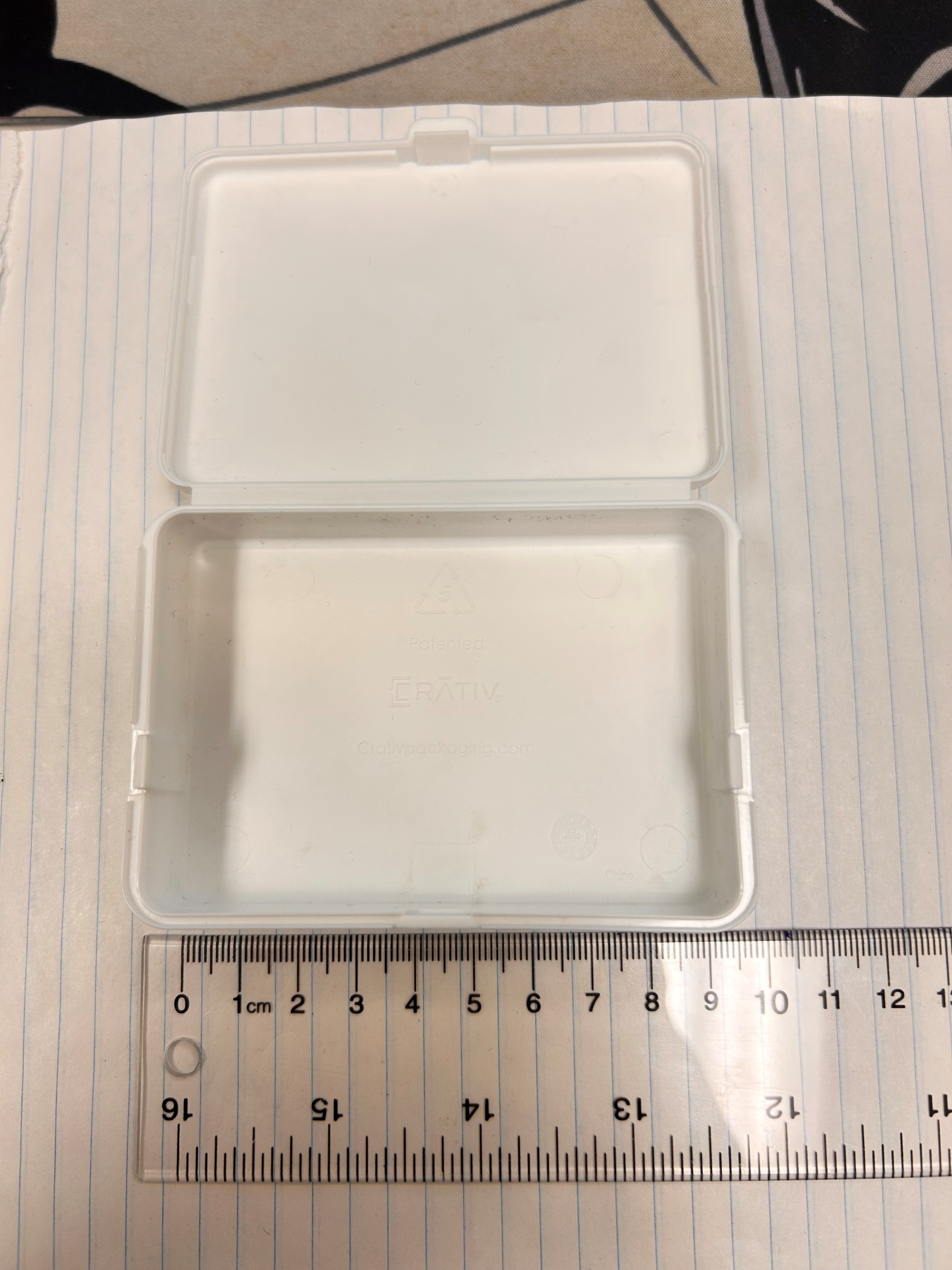 White Crativ Slim Case